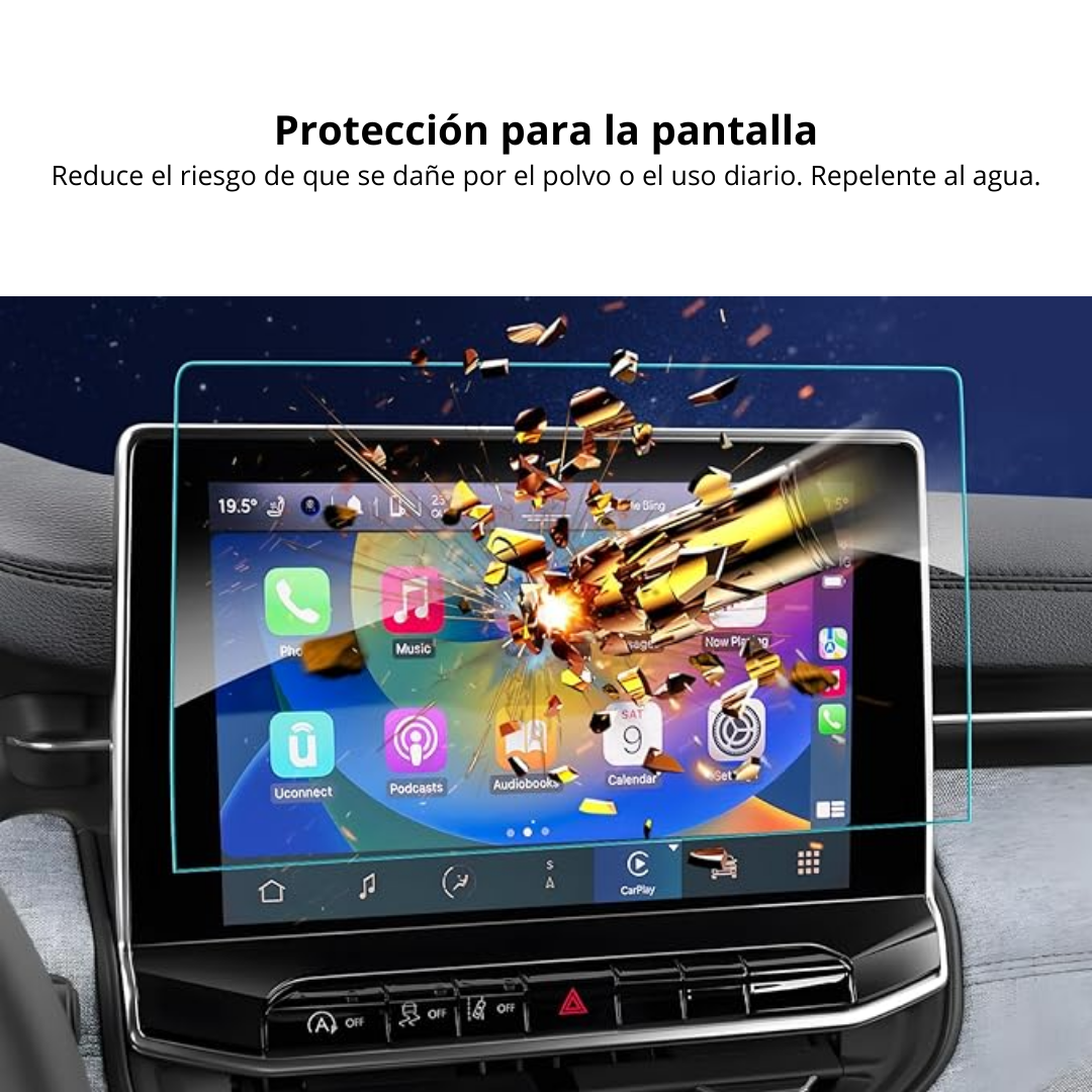 Protector Pantalla vidrio para Jeep Compass 2022 2023 2024