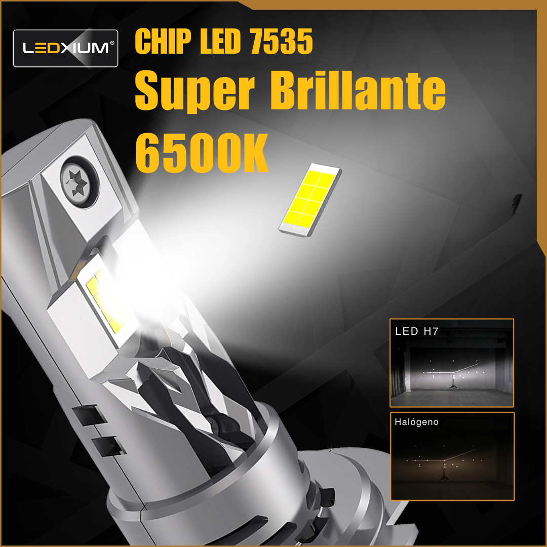 Led H7 para luces bajas de Renault Kwid para los años 2023 2024 2025