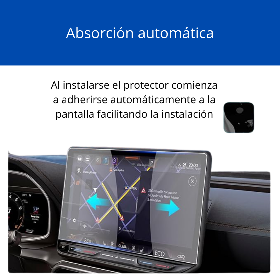 Protector vidrio para pantalla Seat Cupra Formentor 2025