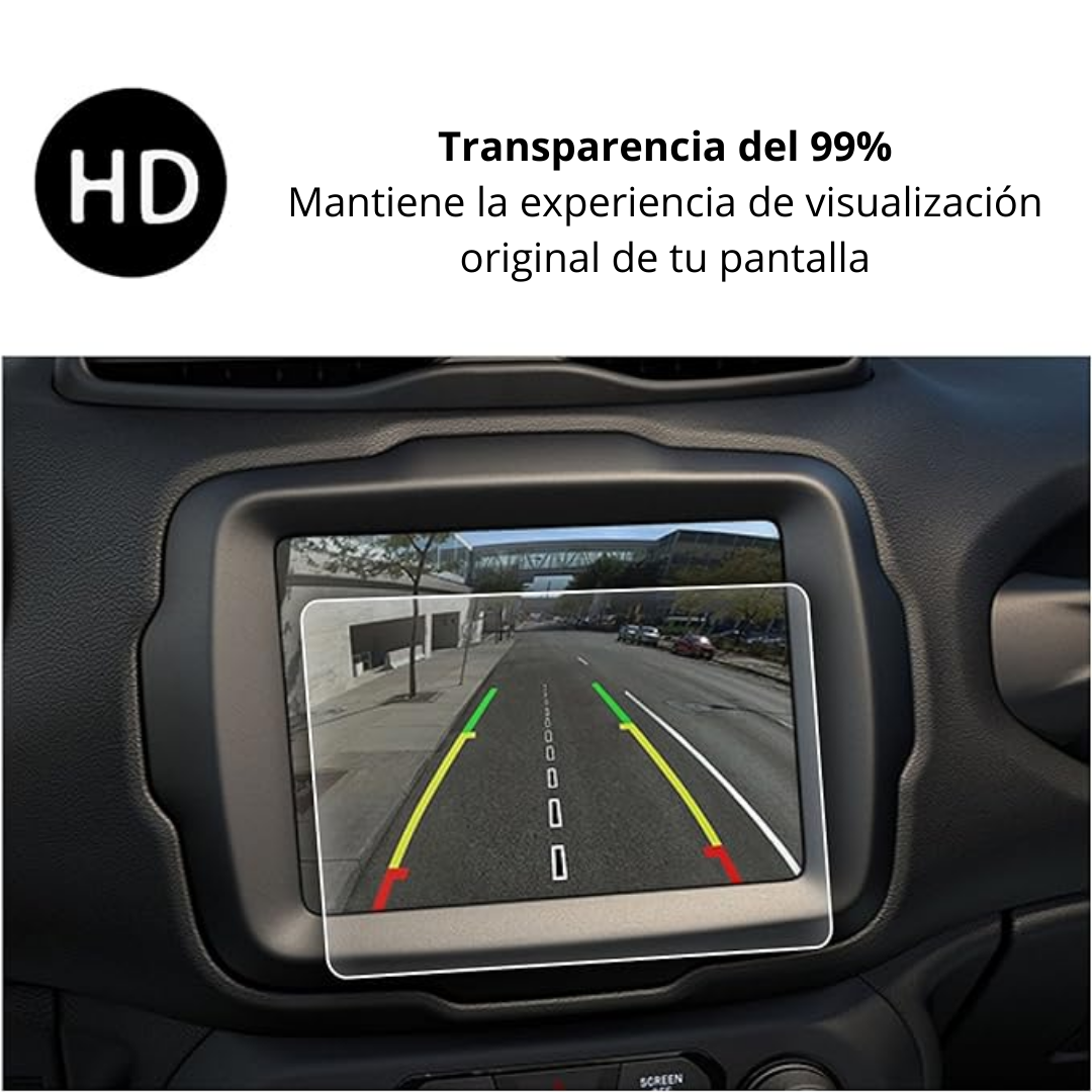 Protector Pantalla vidrio 8.4 JEEP Renegade 2021 al 2023