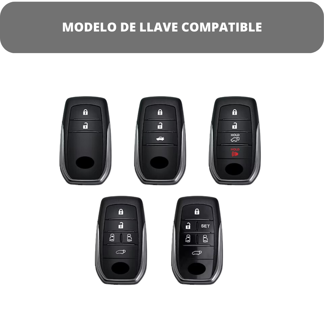 Funda Llave Toyota Corolla Cross Camry Prius 2023 2024 2025