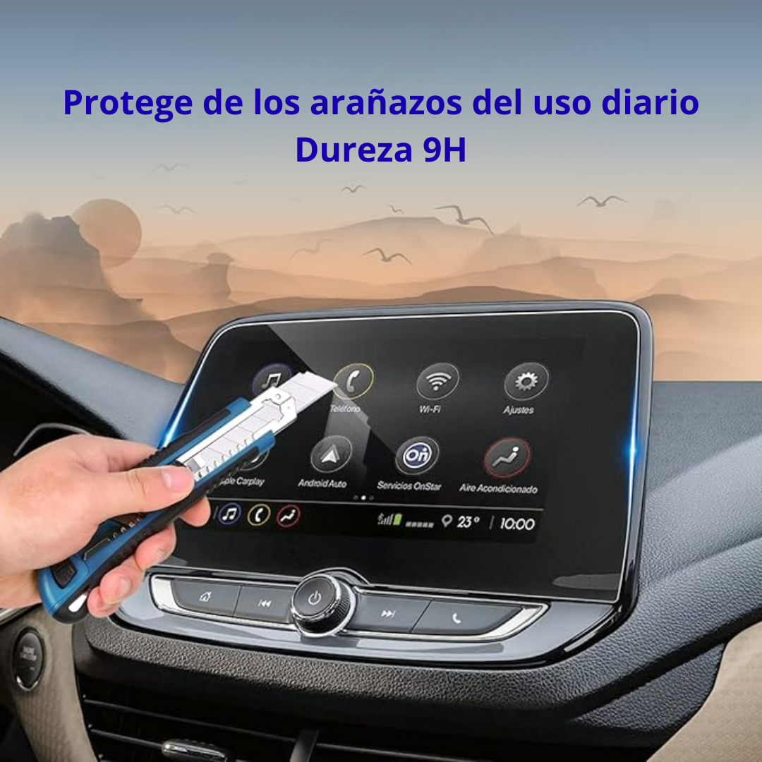Protector Pantalla vidrio Chevrolet Tracker 2023 2024 2025
