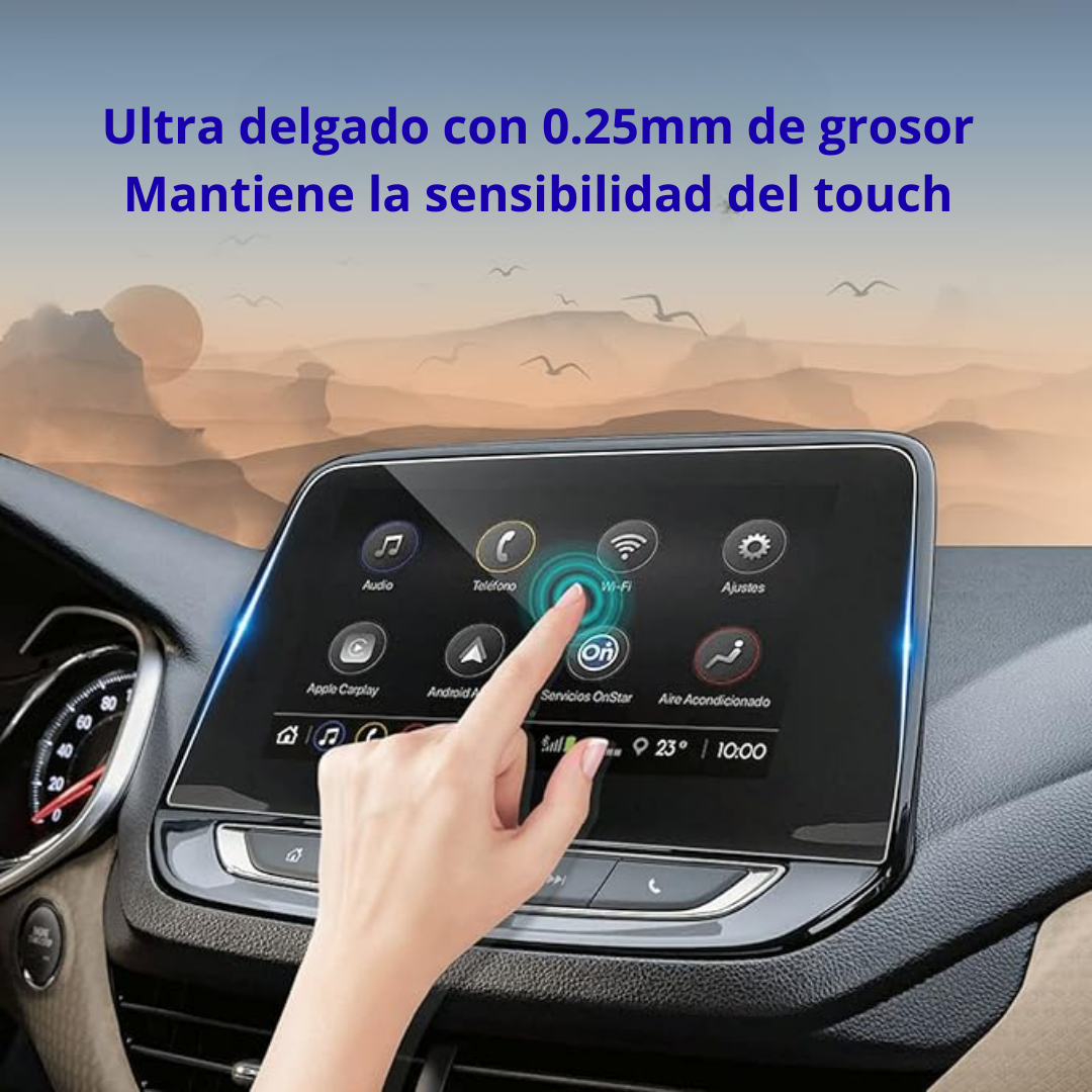 Protector Pantalla vidrio Chevrolet Tracker 2023 2024 2025