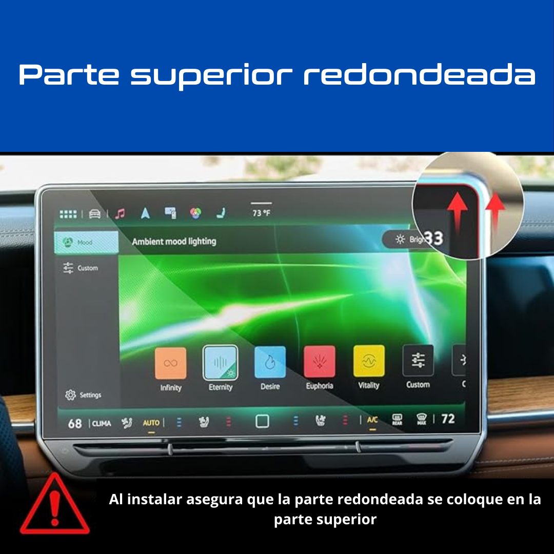 Protector Vidrio Para Pantalla Volkswagen Tiguan 2025