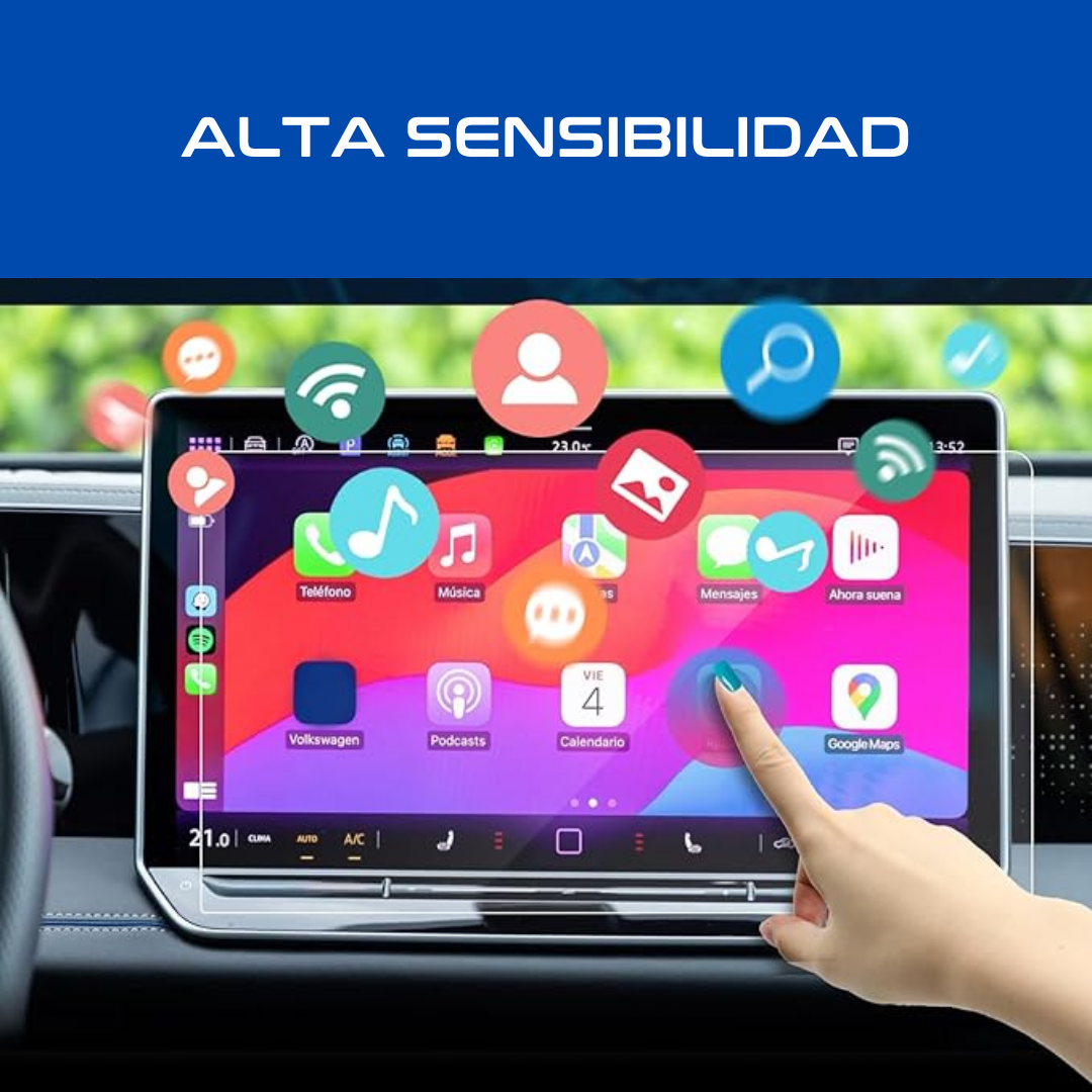 Protector Vidrio Para Pantalla Volkswagen Tiguan 2025