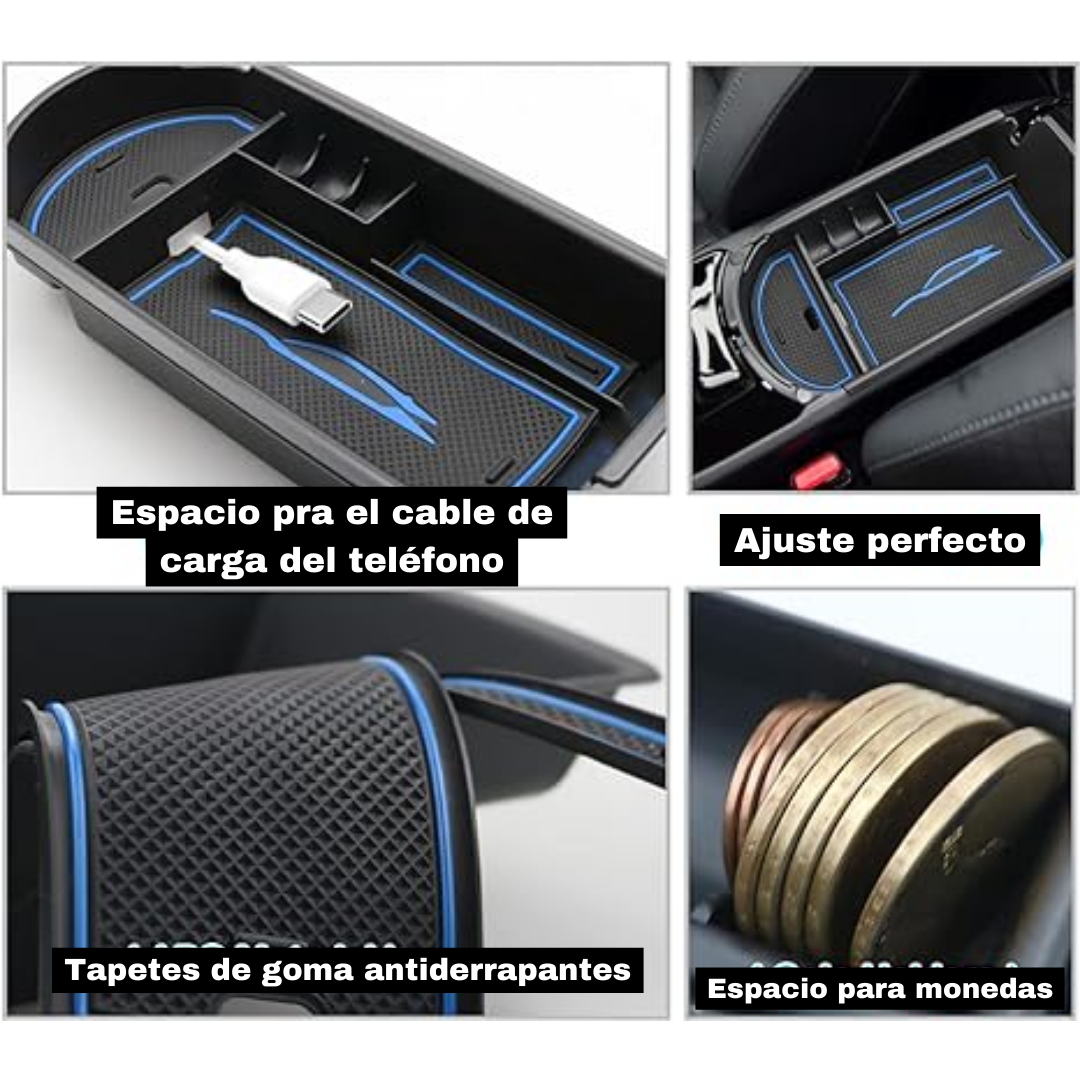 Organizador reposabrazos Toyota C-HR años 2018 al 2022
