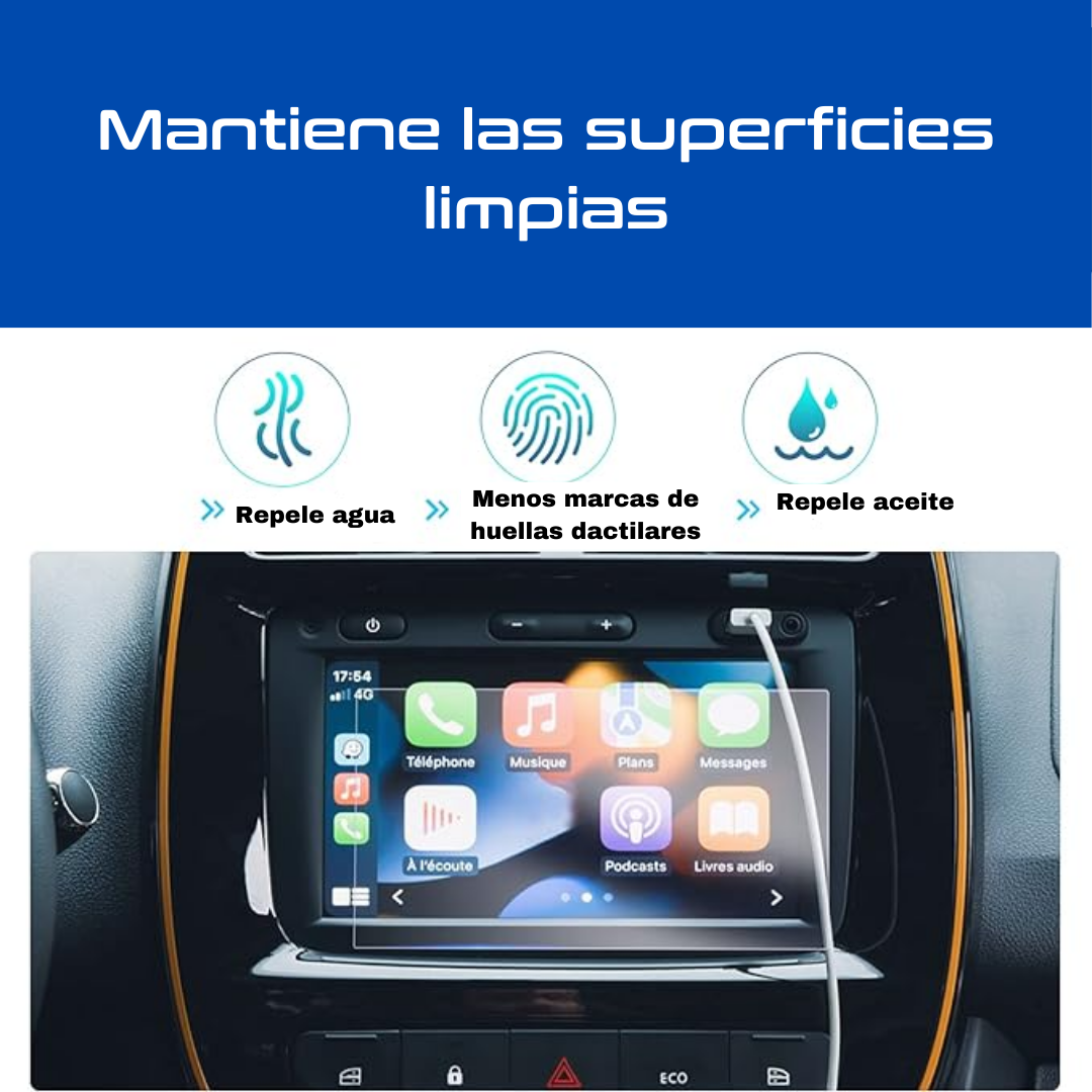 Protector Pantalla Nanofilm 7 Renault KWID 2019 al 2021