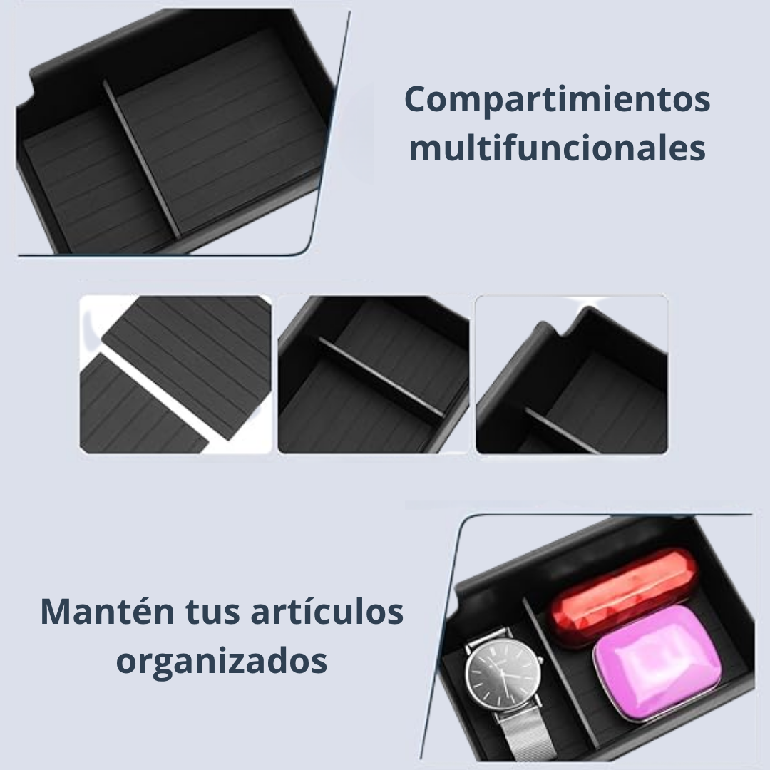 Organizador de reposabrazos Nissan Kicks 2025