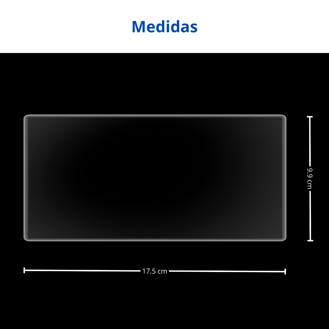 Protector Pantalla vidrio 8 Hyundai Grand i10 2021 2022 2023 2024 2025 2026