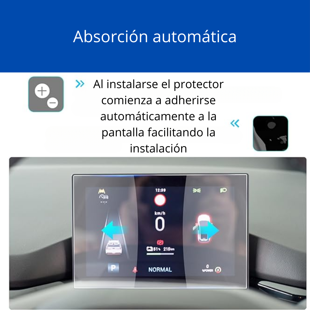 Protector cristal tacómetro clúster MG 4 2024