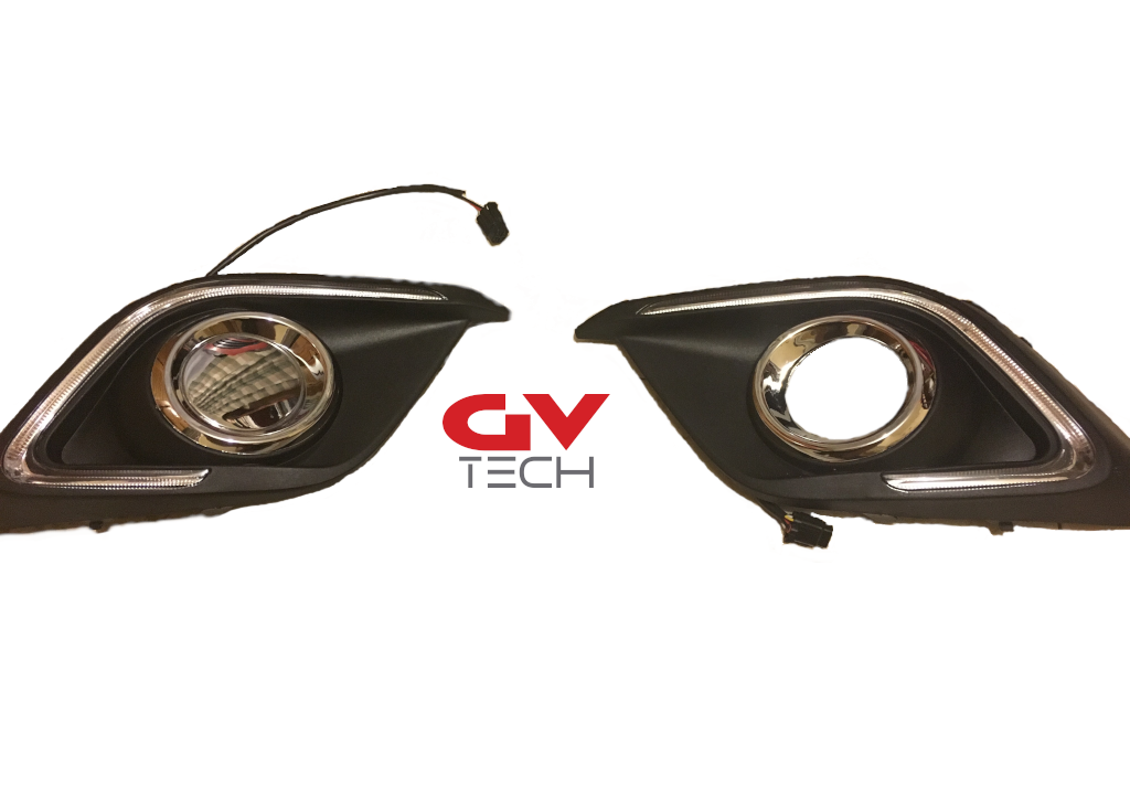 Biseles Led Drl Direccionales para Mazda 3 años 2014-2016