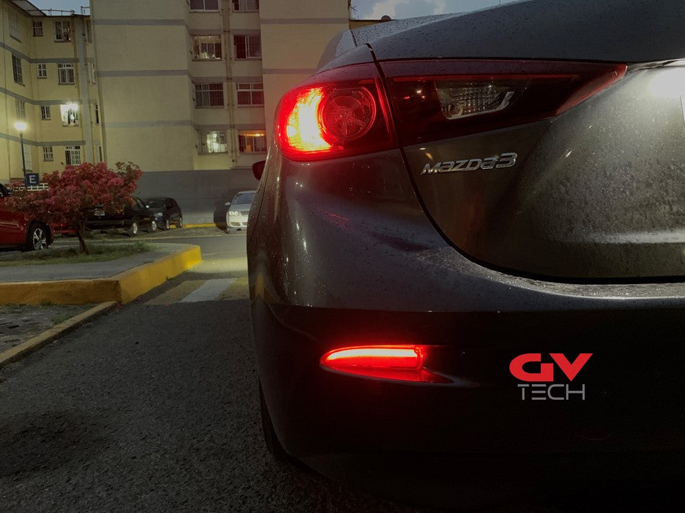 Reflector Led Con 3 Funciones para Mazda