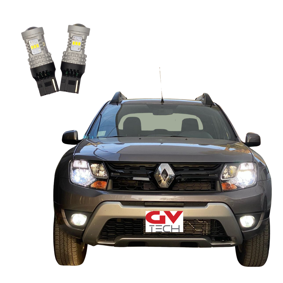 Hyperled Cuartos/drl Para Renault Duster Años 2017 Al 2021