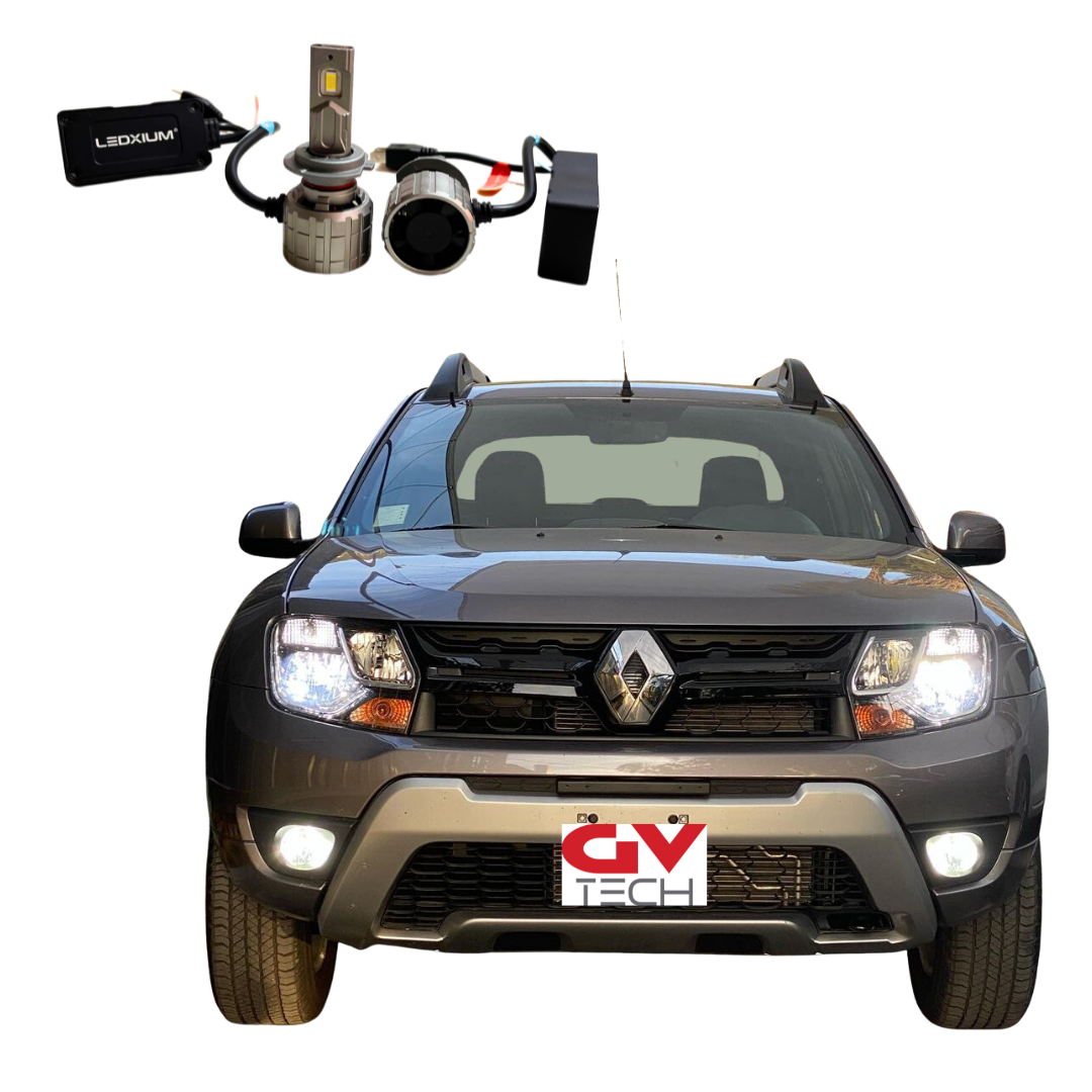 Led H7 Para Bajas Renault Duster Años 2014 - 2020