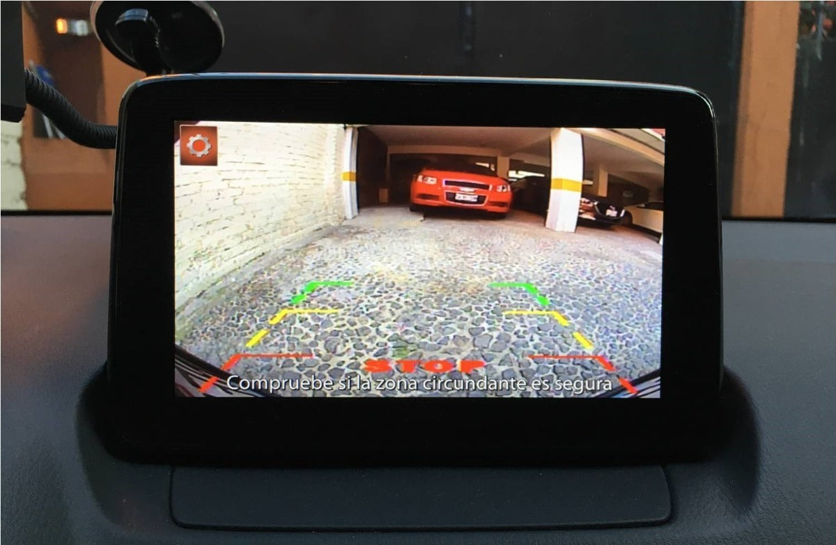 Cámara De Reversa Para Mazda 2 Sedan Años 2019 Al 2022
