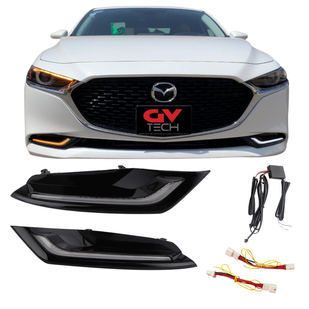 Combo Kit Biseles Led DRL Mazda 3 Signature, Grand Touring, Carbon Edition 2019 2020 2021 2022 2023 2024 2025