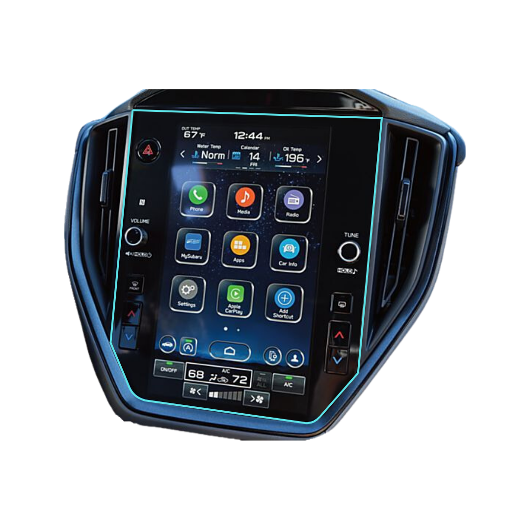 Protector Pantalla Cristal Templado Subaru Crosstrek 2024