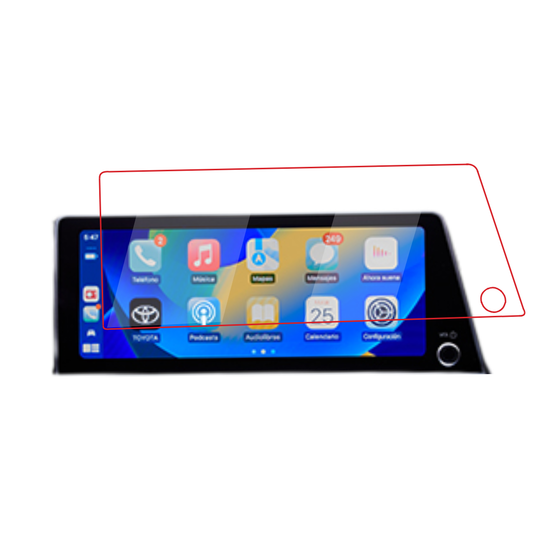 Protector Pantalla Cristal Templado Toyota Prius 2024 2025 2026