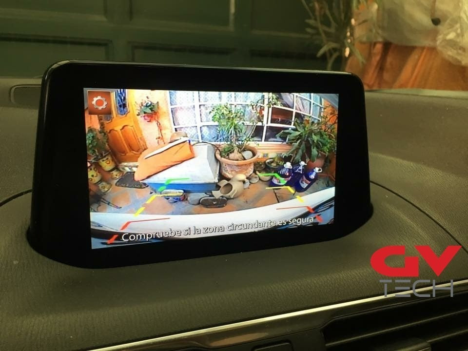 Camara De Reversa Mazda 3 Años 2014-2018 Plug&play