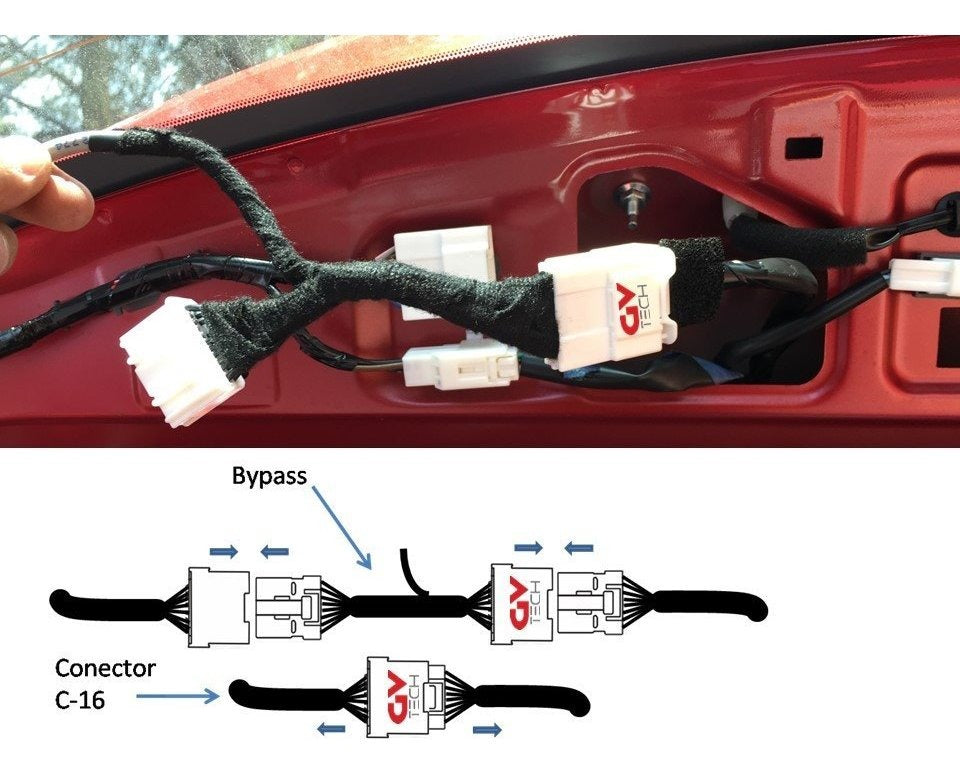 Camara + Hyperleds De Reversa Mazda 3 Hb 2014-2018