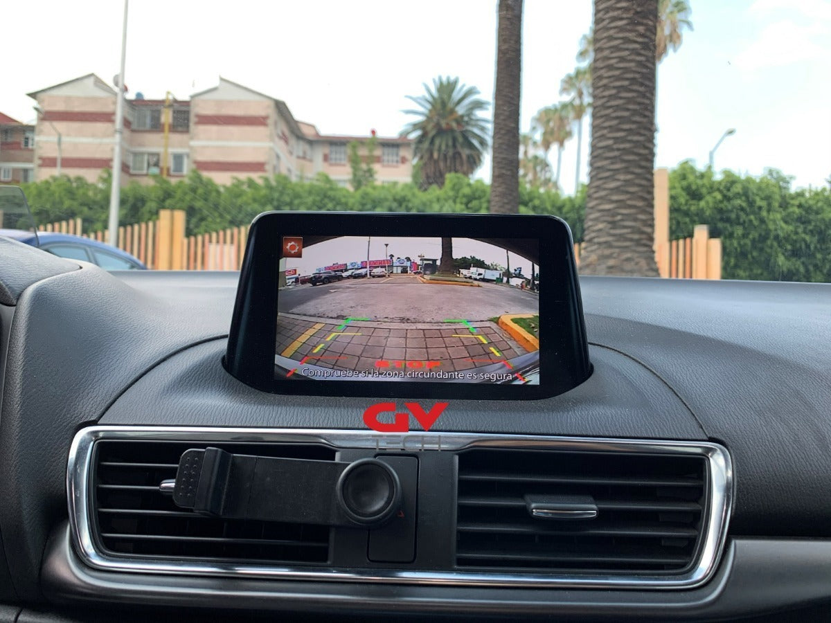 Camara De Reversa Mazda 3 Años 2014-2018 Plug&play