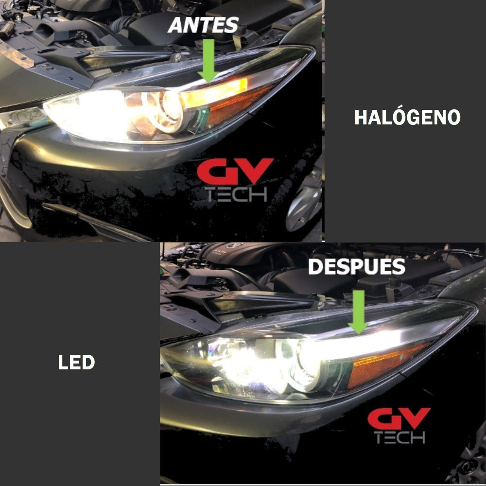 Hyperled T10 3030 para Cuartos Delanteros Chevrolet Onix LS/LT 2020 2023
