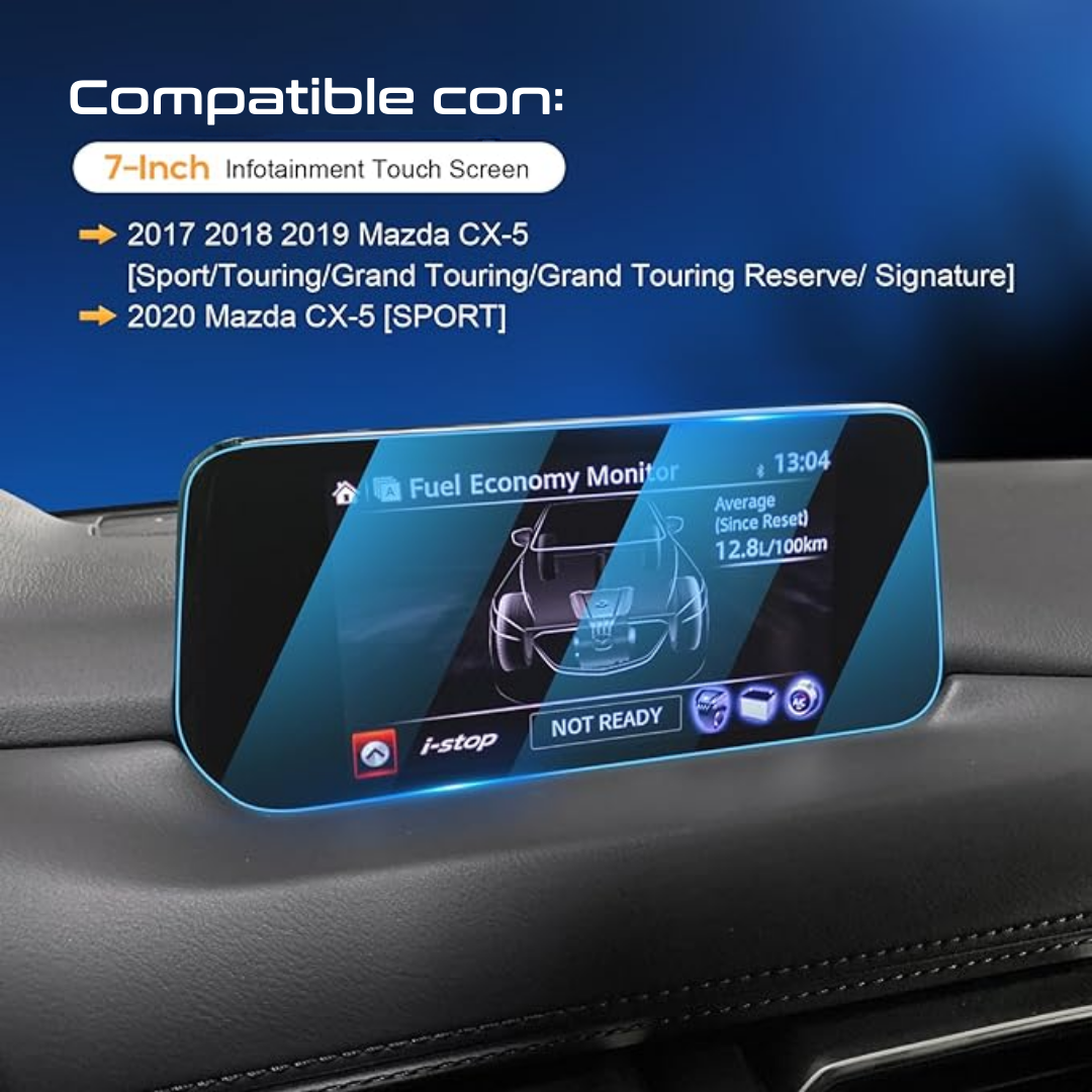 Protector Pantalla Cristal Templado Mazda CX5 2018 - 2021