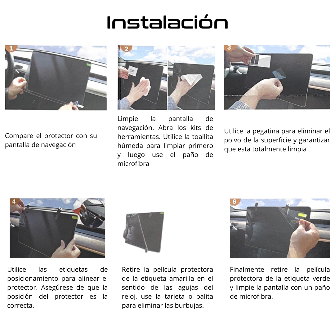 Protector vidrio clúster cuadro Instrumentos GAC EMKOO