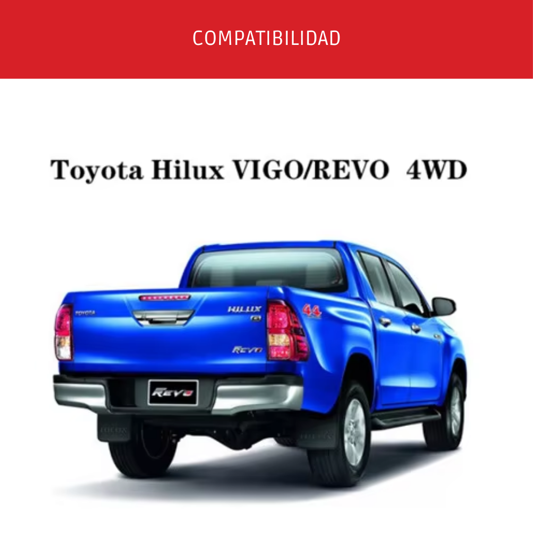 Loderas para Toyota Hilux 2016 2017 2018 2019 2020