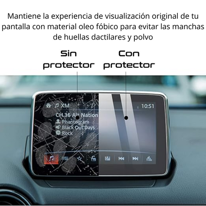 Protector Pantalla vidrio para Mazda 2 3 Cx3 Mx5 2014 a 2023