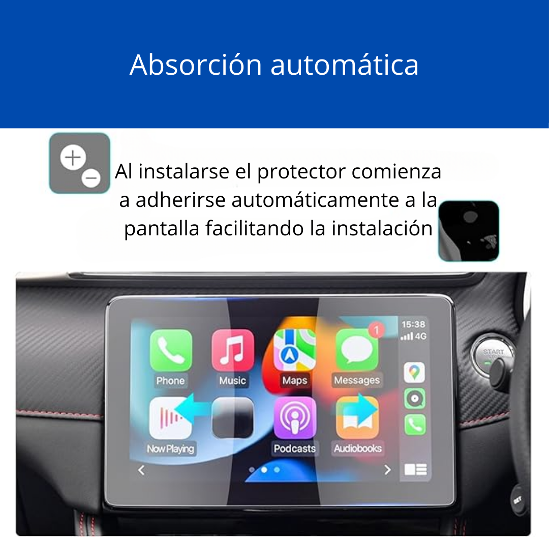 Protector Pantalla nanofilm para MG ZS 10.1 años 2022 a 2024