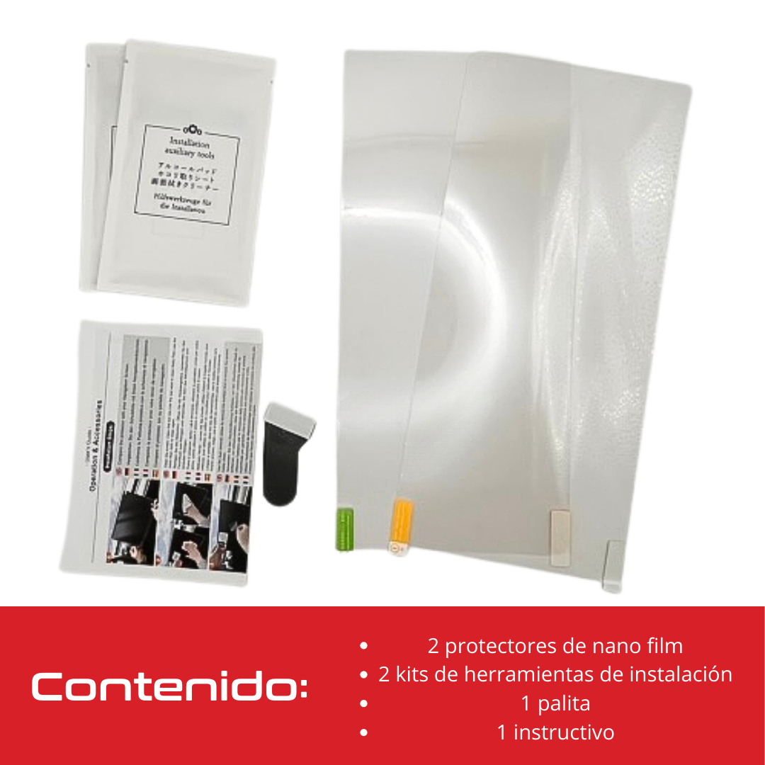 Protector Pantalla nanofilm para MG ZS 10.1 años 2022 a 2024