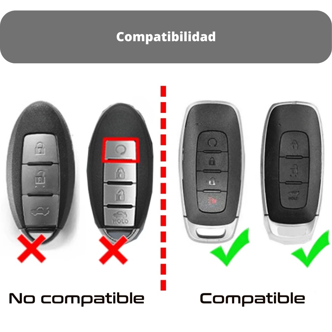 Funda Llave Nissan Versa Sentra X-trail Kicks 2023 2024