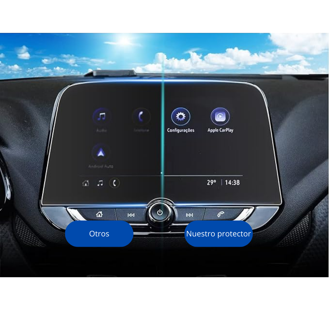 Protector Pantalla vidrio 7 CHV Tracker Onix 2019 al 2021