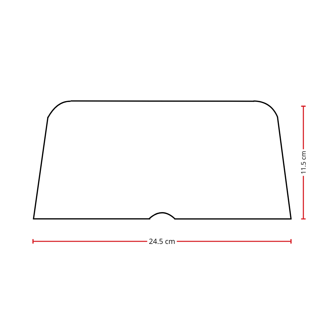 Protector Pantalla vidrio 7 CHV Tracker Onix 2019 al 2021
