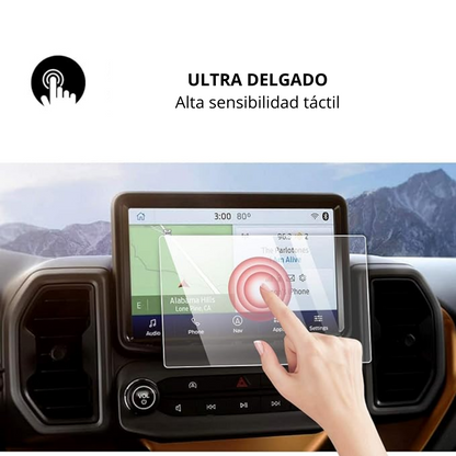 Protector Pantalla vidrio 8 Ford Bronco Sport 2021 al 2024