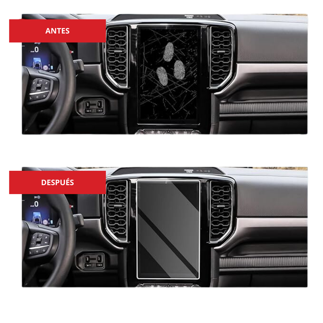 Protector Pantalla vidrio 10.1 Ford Ranger 2023 al 2024