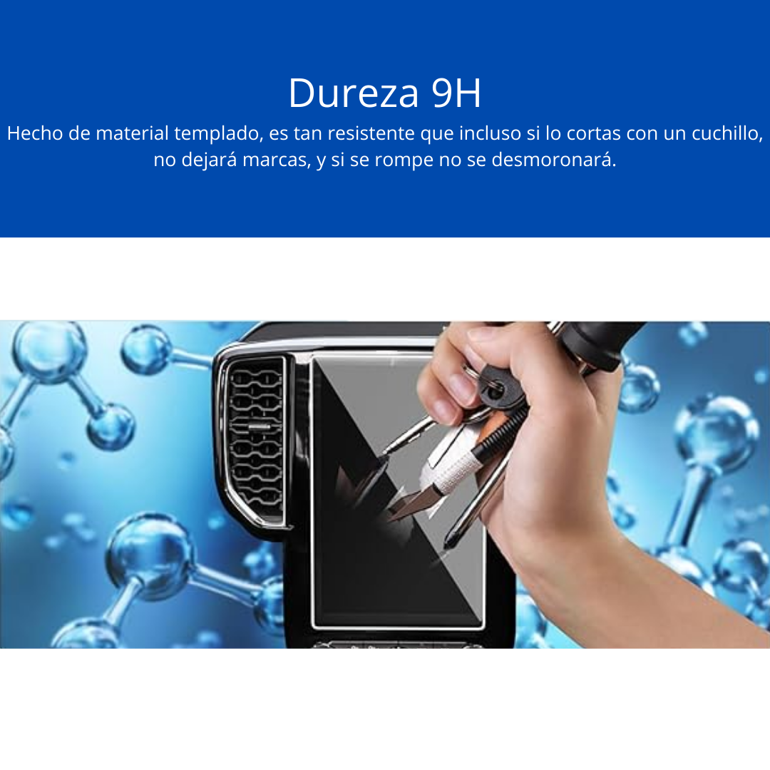 Protector Pantalla vidrio 10.1 Ford Ranger 2023 al 2024