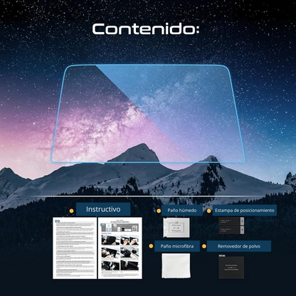 Protector Pantalla vidrio 8 Kia Forte 2021 al 2024