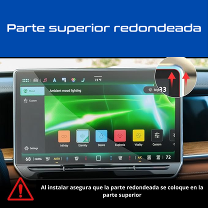 Protector Vidrio Para Pantalla Volkswagen Tiguan 2025