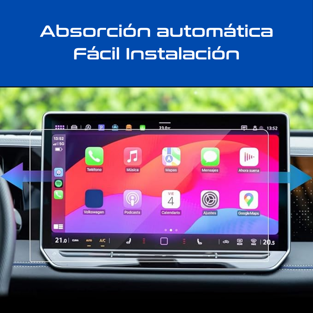 Protector Vidrio Para Pantalla Volkswagen Tiguan 2025