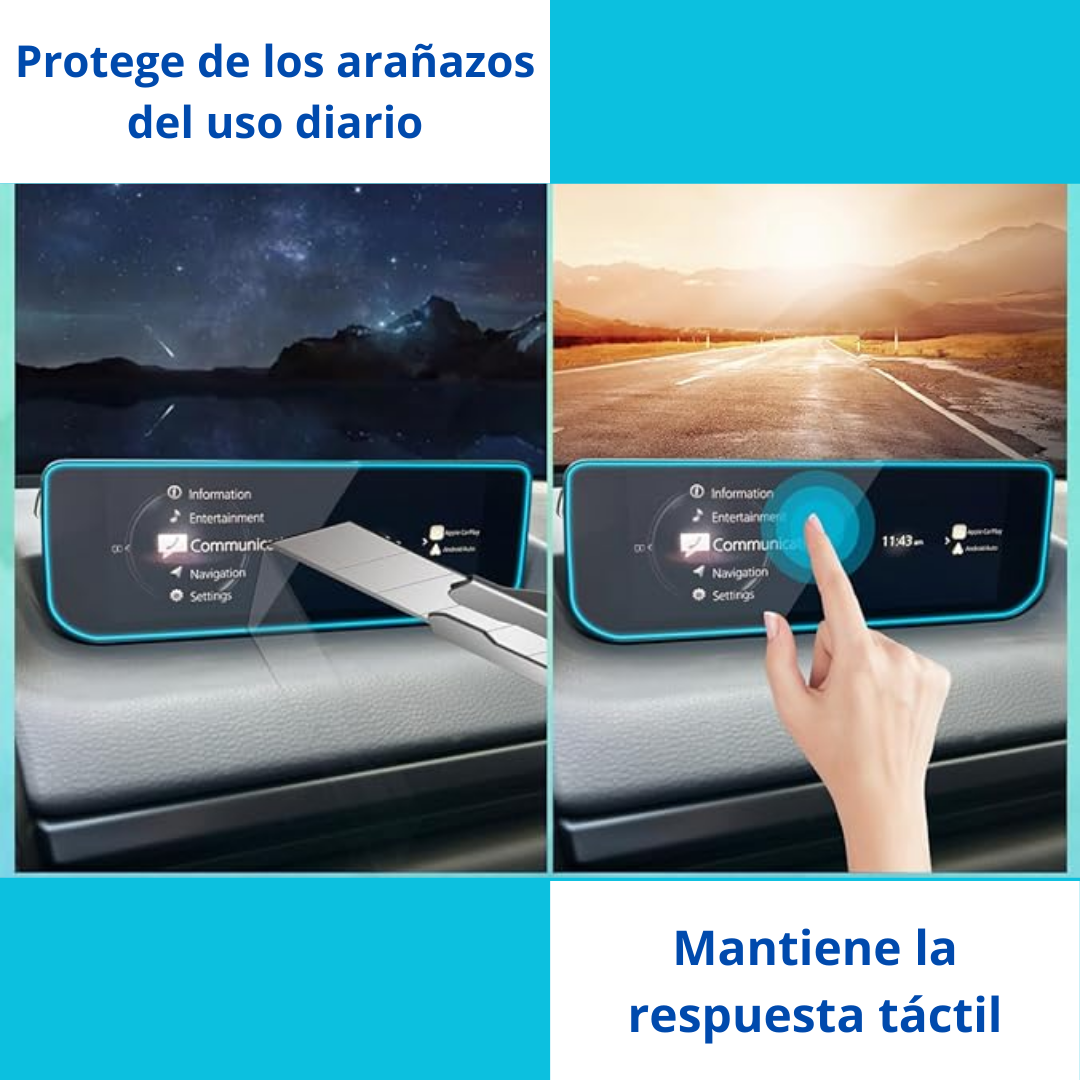 Protector Pantalla vidrio 10.25 Mazda CX-50 2023 al 2024