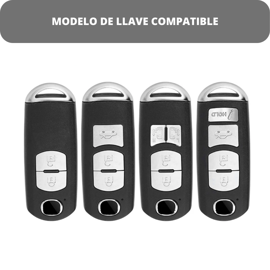 Funda Para Llave Mazda 2 3 6 Cx3 Cx5 Cx7 Cx9 Mx5