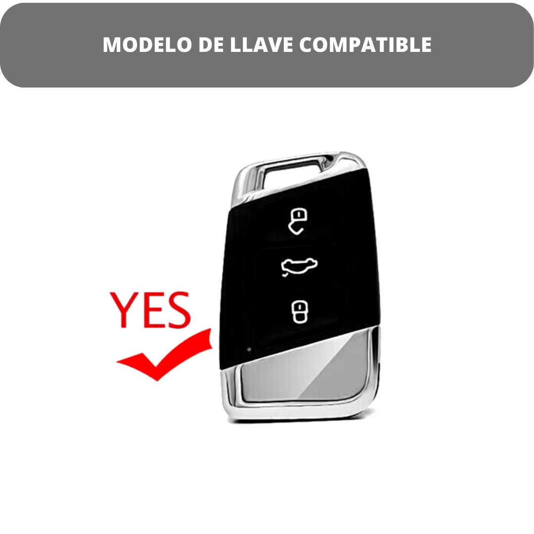Funda llave VW Jetta Taos T-cross 2019 2020 2021 2022 2023