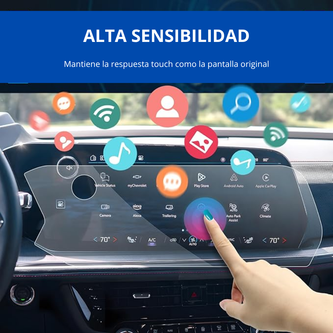Protector Pantalla Nanofilm Chevrolet Tahoe Suburban 2022 - 2025