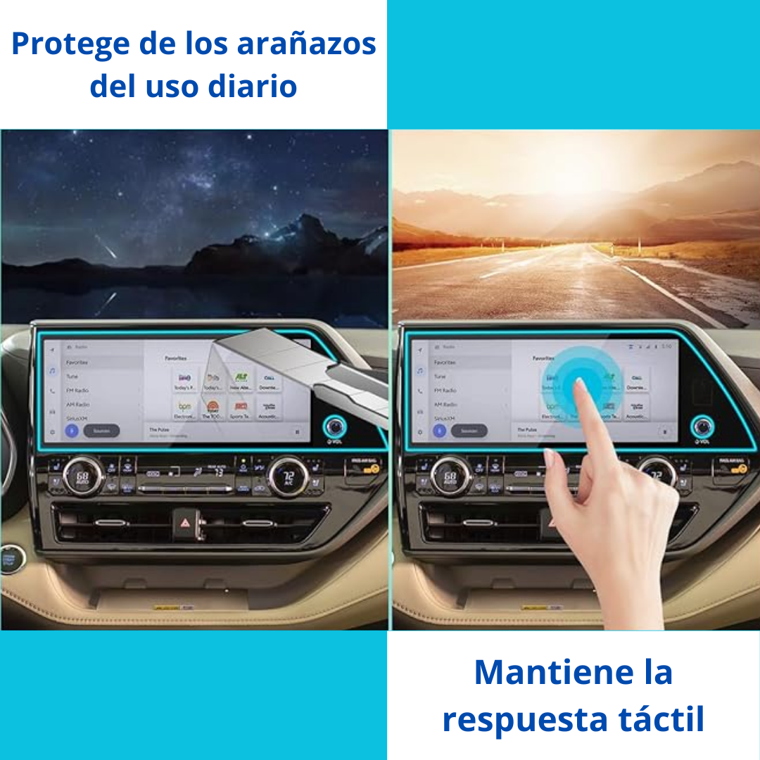 Protector Pantalla 12.3 Toyota Highlander 2023-2024