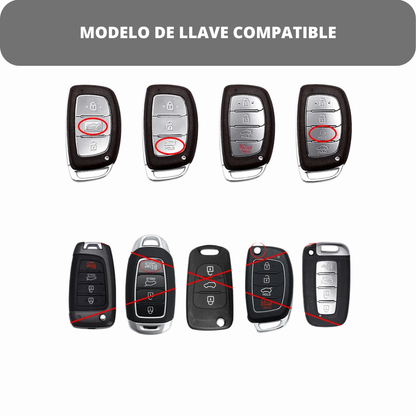Funda Para Llave Hyundai Sonata Santa Fe Grand I10