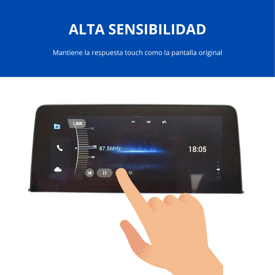 Protector Pantalla vidrio 10.25 Chirey Tiggo 4 2023 -2024