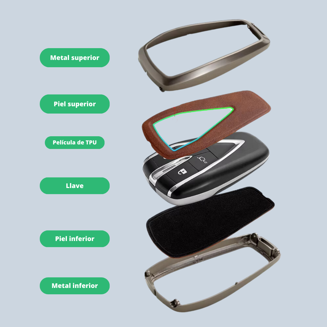 Funda Metálica Para Llave Changan Cs35 Plus Cs55 Cs75