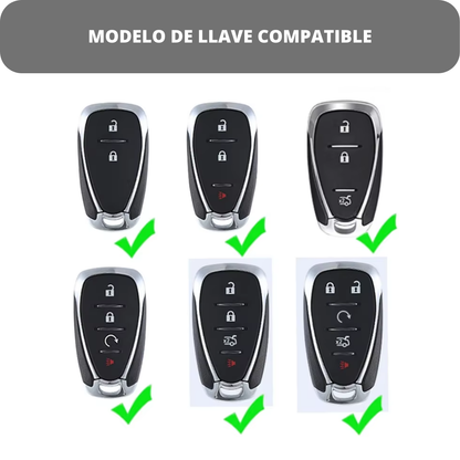 Funda Llave Chevrolet Tracker Spark Equinox Buick Trax